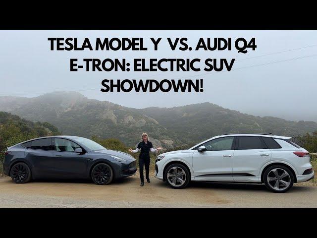 Tesla Model Y vs Audi Q4 e-tron: Electric SUV Showdown!