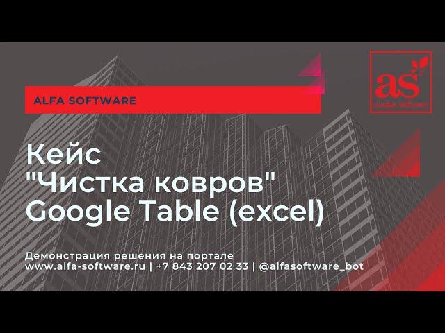 Использование Google Table (excel) в бизнесе, мини CRM