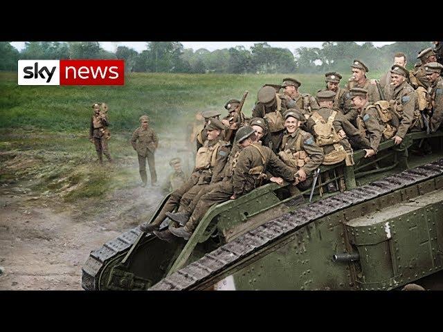 WW1 brought to life in colour