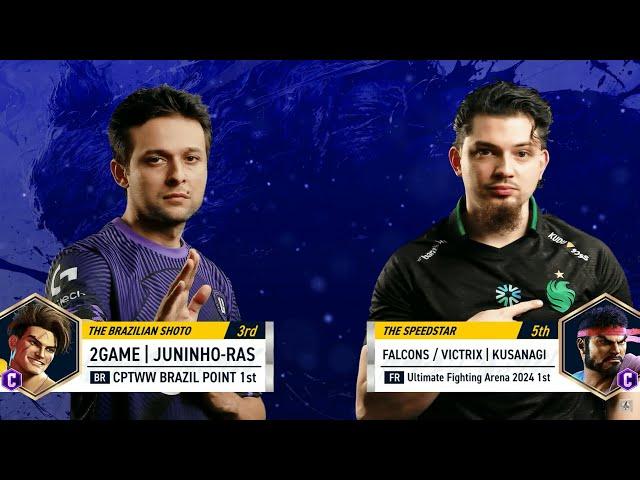 THIS PLAYER IS A MONSTER! 2GAME | JUNINHO_RAS VS KUSANAGI – CAPCOM CUP 11 DAY 2