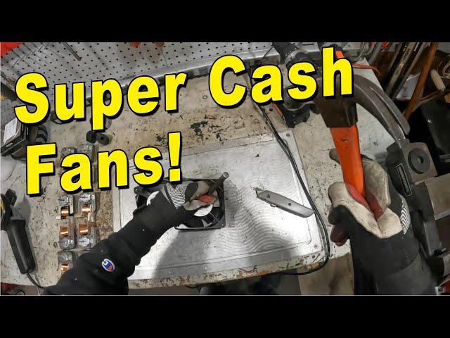 Scrapping High Dollar Fans for Copper & Aluminum | Fast & Easy Money