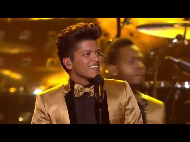 Bruno Mars - Runaway baby - Performance  in The Grammys Awards 2012