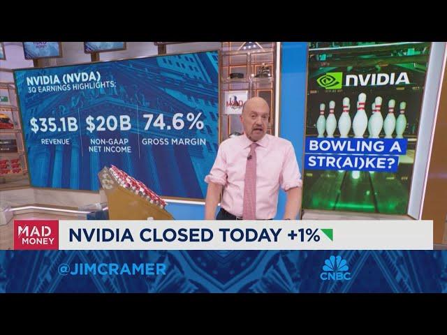 Jim Cramer digs into Nvidia's 'preposterously great' earnings