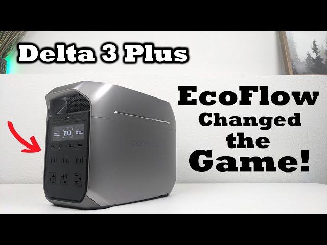 The New EcoFlow Delta 3 Plus Is A HUGE Upgrade!