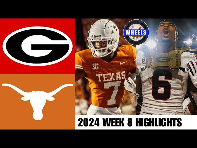 #5 Georgia vs #1 Texas | Full Game Highlights | 2024 College Football Highlights