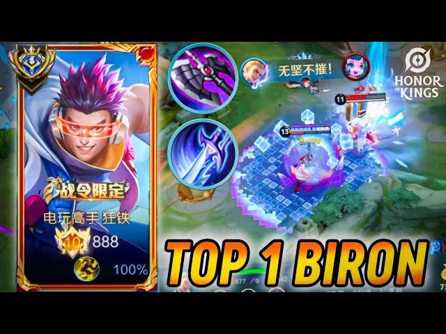 TOP 1 BIRON IN CHINA HOK - Best Rotation Aggresive Gameplay (Build & Profiles) Grandmaster Ranked