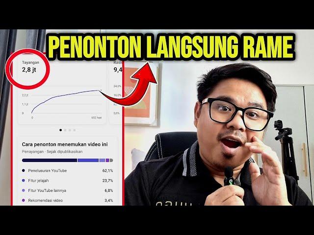 SOLUSI UNTUK CHANNEL SEPI PENONTON PADAHAL SUDAH KONSISTEN UPLOAD YOUTUBER PEMULA HARUS TAU INI