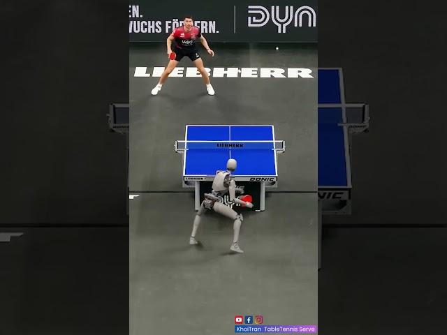 Insane Ping Pong Match: Robot Takes on Champion!