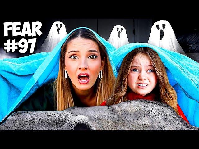 SURVIVING 100 CHILDHOOD FEARS IN 24 HOURS!!