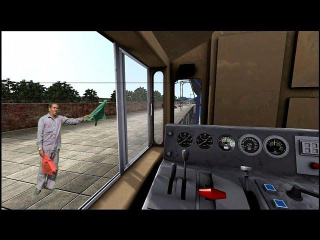 Cabride in WDP4 LHF mode | Controlling Throttle ,Brakes and Horns From Cab | Real looking Cabview