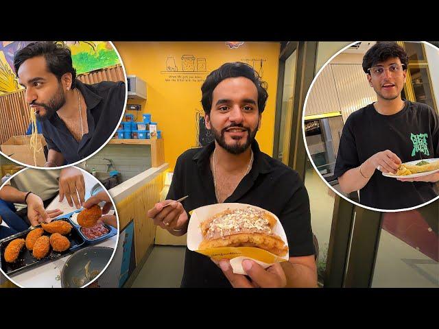 Shaddi ke baad firse khaya itna saara junk food 