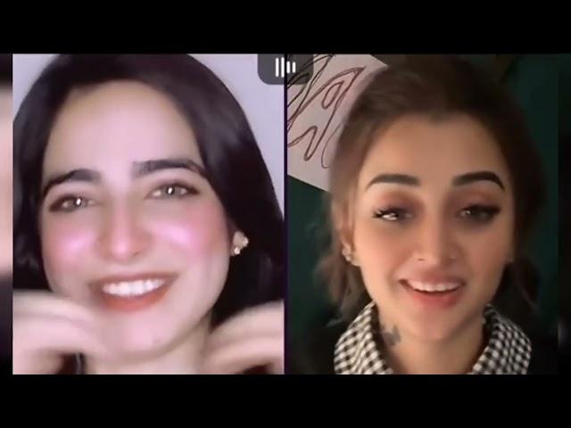 Queen Pakistan and rashama tiktok live streaming fun