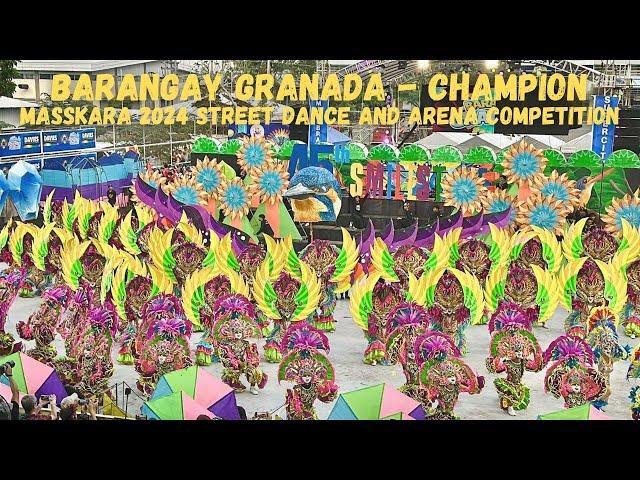 BARANGAY GRANADA - CHAMPION - 2024 MASSKARA STREET DANCE AND ARENA COMPETITION | BACOLOD CITY