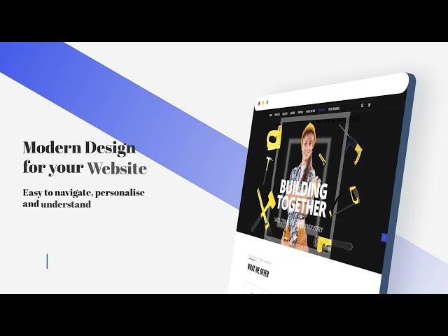 Zidex - Industrial & Factory WordPress Theme (Video Presentation)