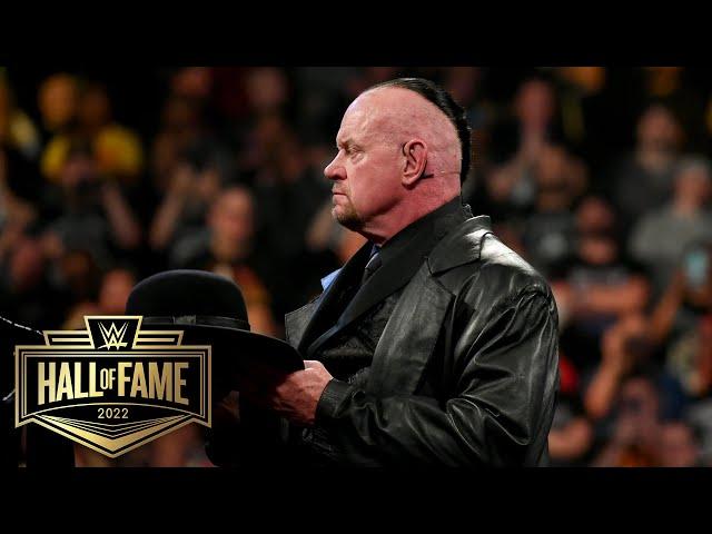 The Undertaker ends Hall of Fame speech with a powerful final message: WWE Hall of Fame 2022