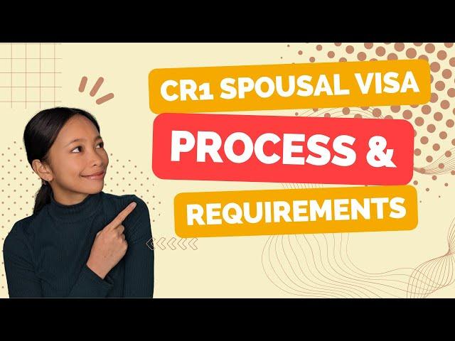 CR1 visa process + Requirements 