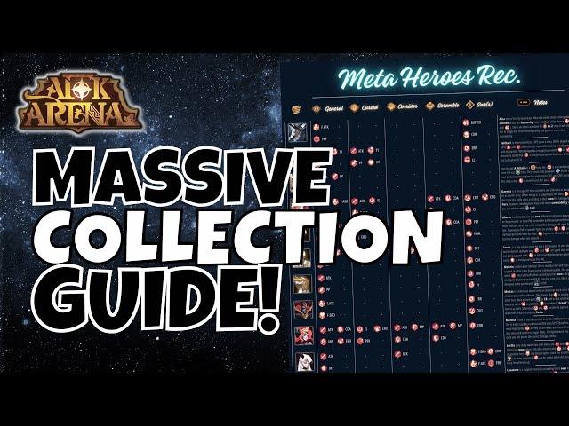 META COLLECTION GUIDE! [FURRY HIPPO AFK ARENA]