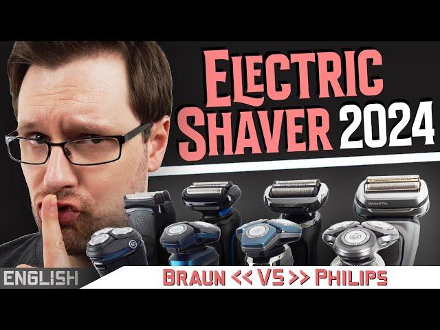 Best Electric Shaver 2024 ► 8 Devices Comparison || Braun VS. Philips  Reviews "Made in Germany"