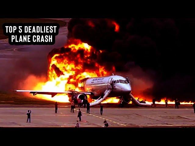 top 5 deadliest plane crash in the world || Webcastic Tv