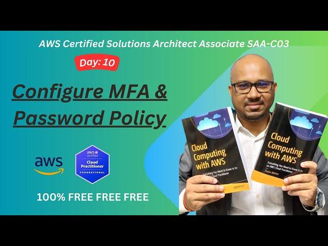 Configure MFA & Password Policy | AWS With Pravin Mishra