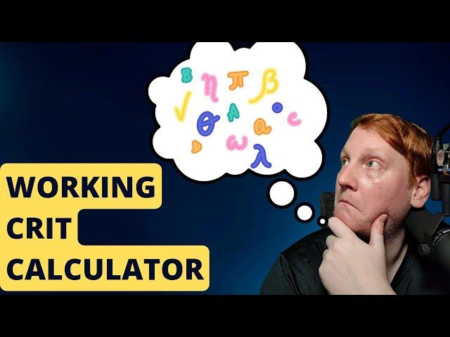 Crit Calculator! - Legend of Neverland