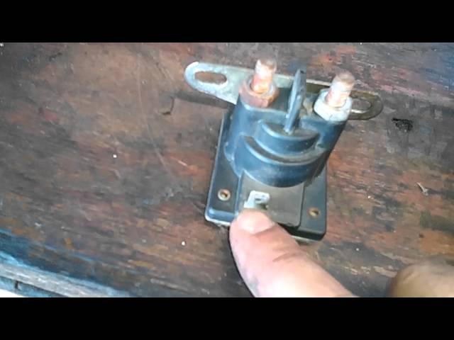 Simple wiring for toggle switch and push button start