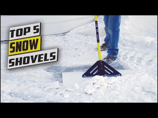 BEST SNOW SHOVELS OF 2024  / TOP 5  SNOW SHOVELS