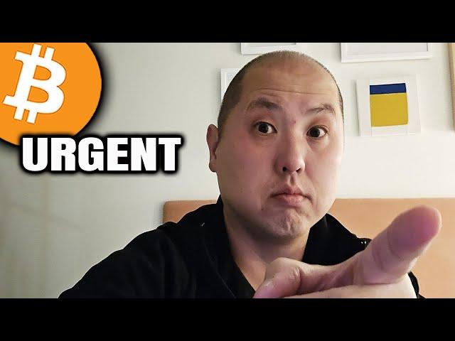 URGENT Bitcoin and Crypto News (Don't MIss)