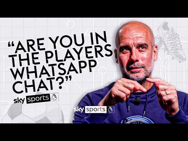 Pep Guardiola answers 13 questions you've ALWAYS wanted to ask a Premier League manager! | Unpacked