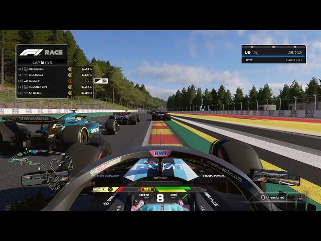 F1 24 | Round 14 | Spa-Francorchamps | Alpine A524 | Gasly