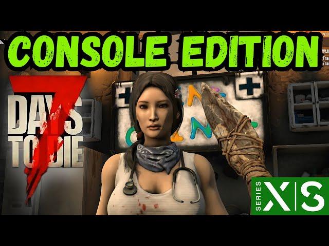 Finally visiting Trader Jen!  7 Days to Die Console Edition 1.0 Xbox Series S Ep 8