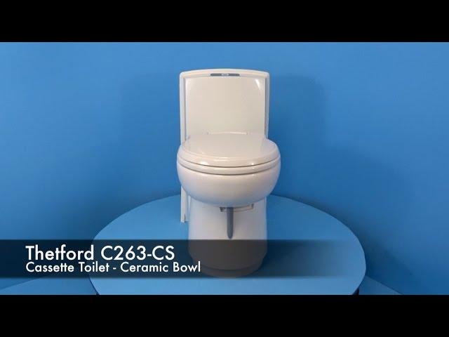 Thetford C263 Cassette Toilet - Ceramic Bowl