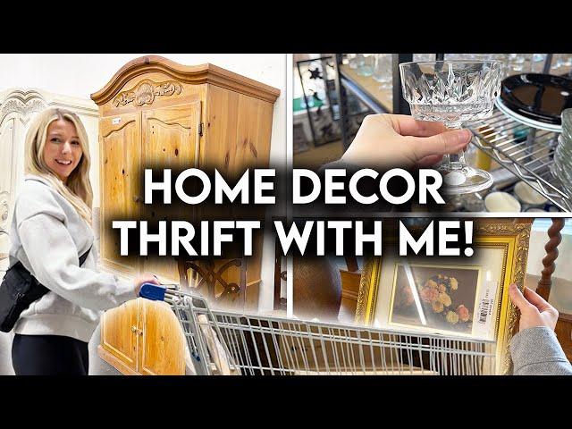 HOME DECOR MUST HAVES ON A BUDGET | THRIFT WITH ME + HAUL