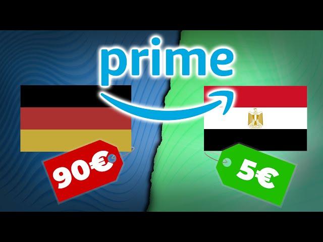 Amazon Prime für 5€ über Ägypten