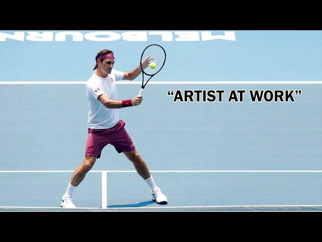 When Tennis Becomes Art - Roger Federer