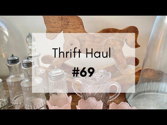 Thrifting Treasure Trove: Unveiling My Haul of Hidden Gems! Thrift Haul #69