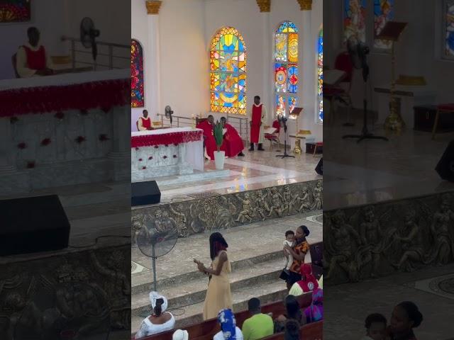 Pentecost #catholic #mass #church #calabar