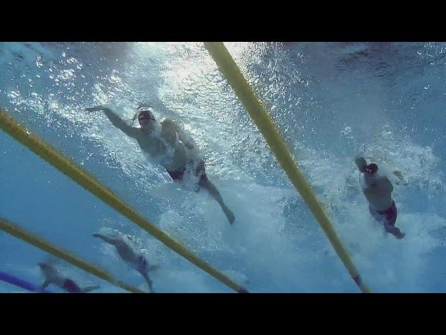 Rio 2016 4 x 100 Freestyle Relay - Underwater Camera