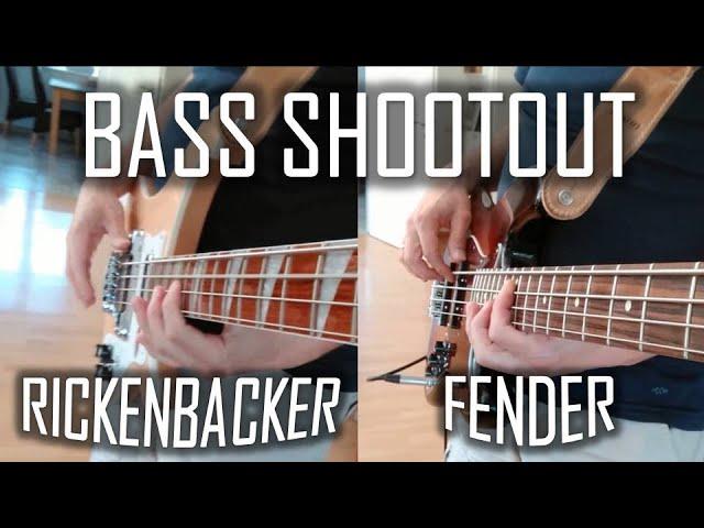 Bass Shootout - Rickenbacker 4003 vs. Fender American Performer Jazzbas