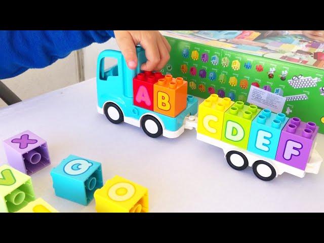 Learn the English alphabet with Lego Duplo