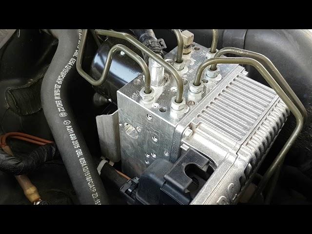 W211 SBC break system - brand new pump sound