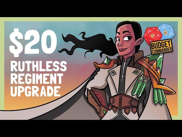 $20 Ruthless Regiment (Mardu Humans) Commander 2020 Precon Upgrade | Budget Commander