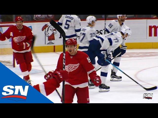 Gustav Nyquist, Frans Nielsen Score 2 Lightning Quick Goals