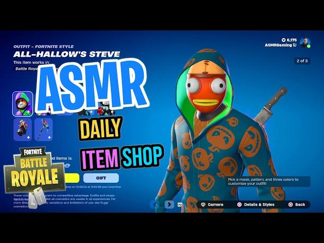 ASMR Fortnite Tricks And Treats Bundle Is Back! Daily Item Shop  Relaxing Whispering 