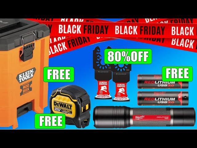 Black Friday Flex, DeWALT, Diablo and Milwaukee Tool Deals start Early!