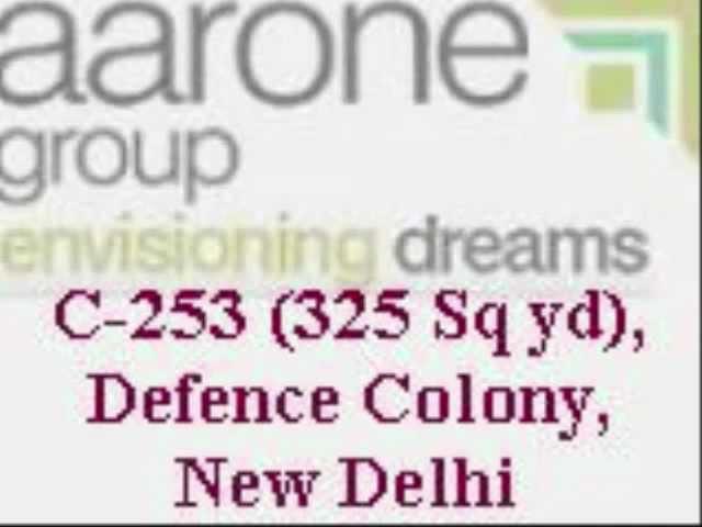 Aarone Group C-253 Defence Colony South Delhi Builder Floor Apartment Villas Collaboration Rent Sale