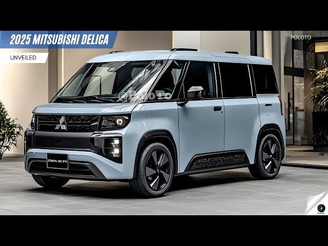 New 2025 Mitsubishi Delica Unveiled - modern technology with a tough and stylish design!