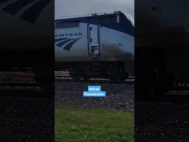 Amtrak Pennsylvanian #railfan #trainvideo #train #trainvideos #amtrak #pennsylvania