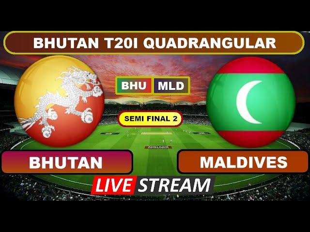 Bhutan T20I Quadrangular Live - Bhutan vs Maldives Live Cricket Score & Commentary