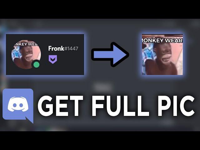 How to Save / Copy Discord Profile Picture 2022